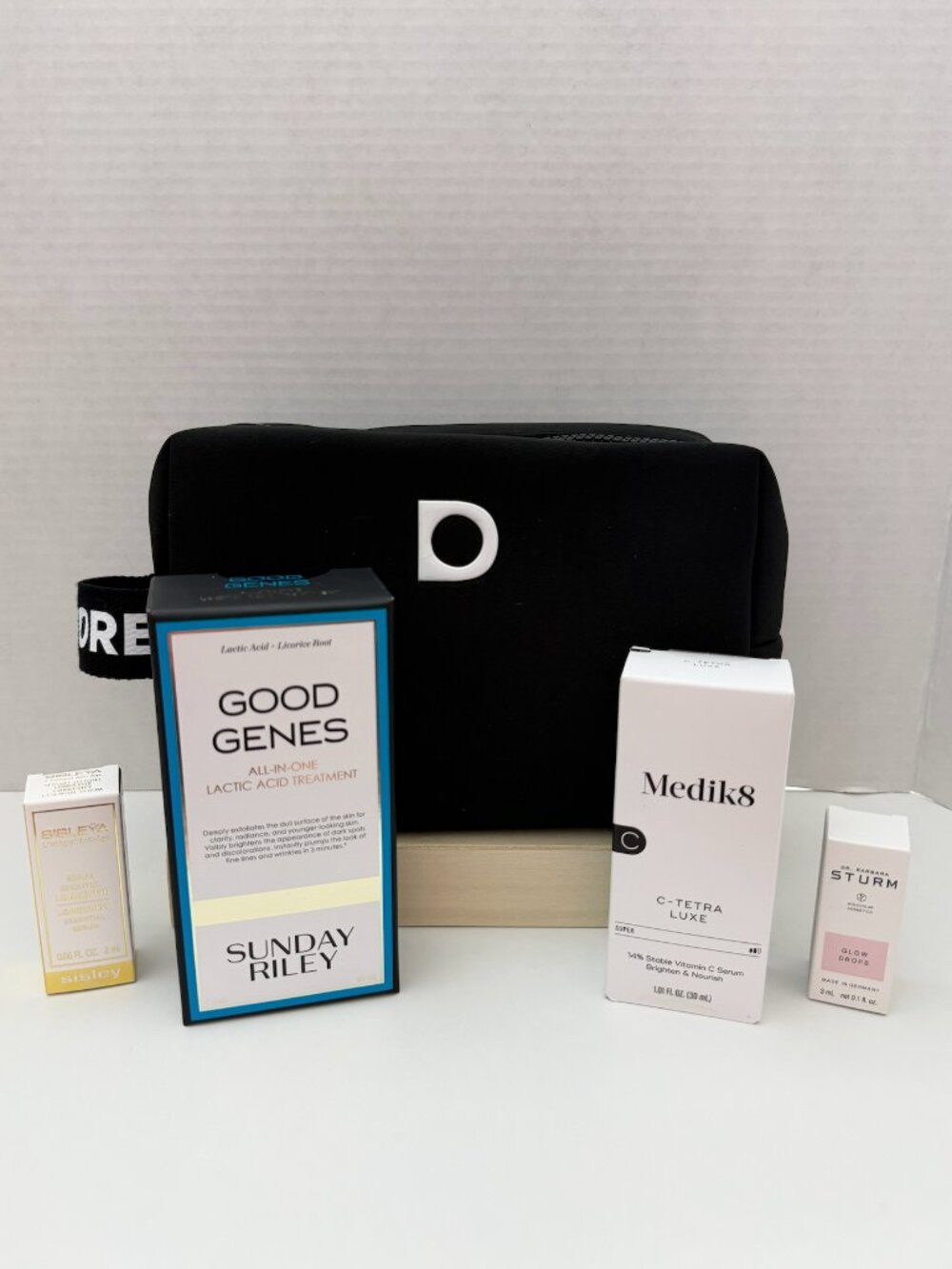Sunday Riley Medik8 Luxury Skincare Glow Set + Beauty Bag NWT